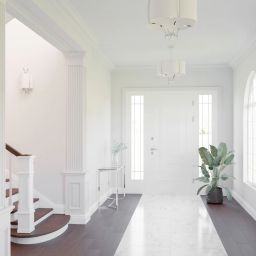 CosmoLight Faro lampa podsufitowa 4x40W nikiel/biały P04046NI-WH