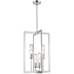 CosmoLight Oxford lampa podsufitowa 4x40W nikiel P04052NI