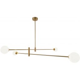 CosmoLight Cape Town lampa podsufitowa 4x6 W biała P04167BR