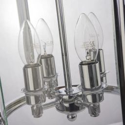 CosmoLight New York lampa wisząca 4x40W chrom P04550CH