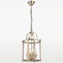 CosmoLight New York lampa wisząca 4x40W złota P04882AU