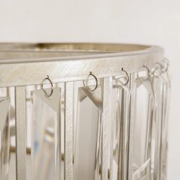 CosmoLight Kyiv ampa wisząca 5x60W szampan/kryształ P05134CP