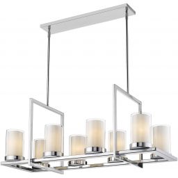 CosmoLight Miami lampa podsufitowa 8x40W chrom P08018CH