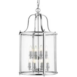 CosmoLight New York lampa wisząca 8x40W chrom P08434CH