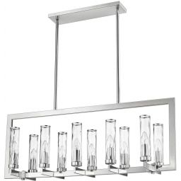 CosmoLight Oxford lampa podsufitowa 10x40W nikiel P10069NI