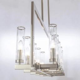 CosmoLight Oxford lampa podsufitowa 10x40W nikiel P10069NI