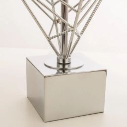CosmoLight Caracas lampa stołowa 1x40W czarny/chrom T01960CH