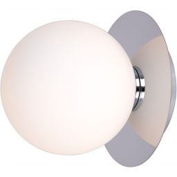 CosmoLight Cape Town kinkiet 1x7 W biały-srebrny W01766CH