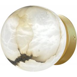 CosmoLight Volterra kinkiet 1x3 W mosiądz W01975BR