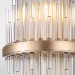 CosmoLight Reykjavik kinkiet 2x60W szampan W02073CP