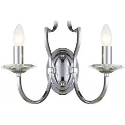 CosmoLight RIga kinkiet 2x40W chrom W02779CH