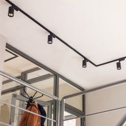 DPM lampa do szynoprzewodów 1x15 W czarny STR-15W-B