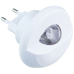 DPM lampka nocna z czujnikiem zmierzchu 1x1 W biała QM244