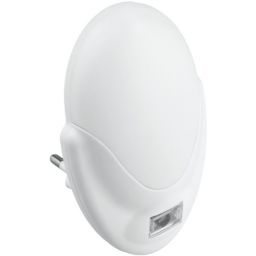 DPM lampka nocna z czujnikiem zmierzchu 1x1 W biała QM287