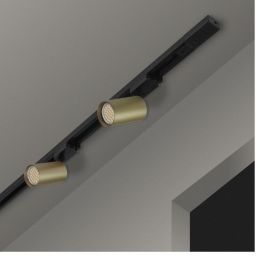 DPM zestaw szynoprzewód z reflektorami 4x W złoty STR-4XGU10-G