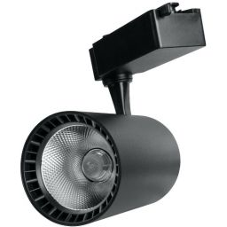 DPM lampa do szynoprzewodów 1x20 W czarny STR-20W-B