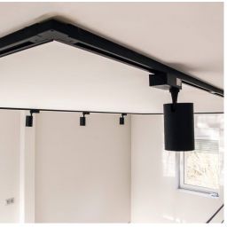 DPM lampa do szynoprzewodów 1x5 W czarny STR-5W-B