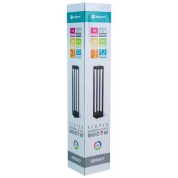 DPM lampa stojąca zewnętrzna 1x7 W czarna GRD007