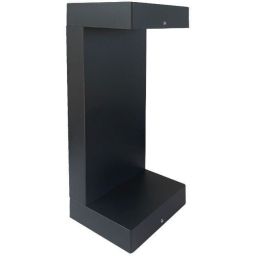 DPM lampa stojąca zewnętrzna 1x7 W czarna GRD008