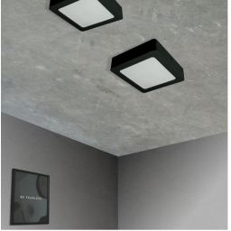 DPM plafon 1x18 W czarny CL9-S-18W-B