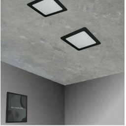 DPM plafon 1x18 W czarny CL9-S-18W-B