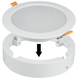 DPM plafon 1x18 W biały CL9-C-18W-W