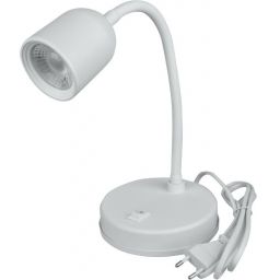 DPM lampa biurkowa 1x4 W biała R2T-4W-W