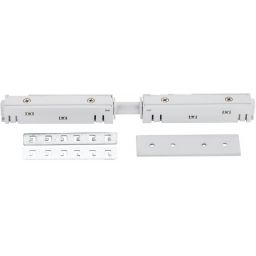 DPM M-Line łącznik zasilający prosty 1-fazowy do szyny magnetycznej biały MTL-I-W