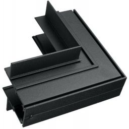 DPM M-Line łącznik kątowy do szyny magnetycznej wewnętrzny podtynkowy czarny MTL-R-IL-B