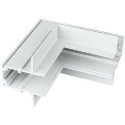 DPM M-Line łącznik kątowy do szyny magnetycznej wewnętrzny podtynkowy biały MTL-R-IL-W