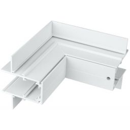 DPM M-Line łącznik kątowy do szyny magnetycznej zewnętrzny podtynkowy biały MTL-R-OL-W