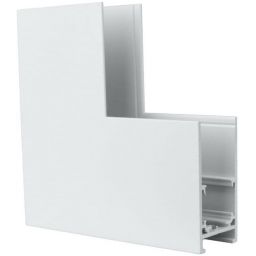 DPM M-Line Łącznik kątowy do szyny magnetycznej pionowy natynkowy biały MTL-S-VL-W