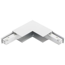 DPM M-Line Łącznik kątowy do szyny magnetycznej pionowy natynkowy biały MTL-S-VL-W