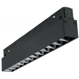 DPM M-Line lampa do szynoprzewodów 12x1 W czarny MTL-SPL-12W-B