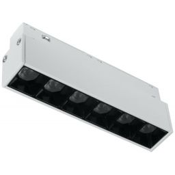 DPM M-Line lampa do szynoprzewodów 6x1 W biały MTL-SPL-6W-W