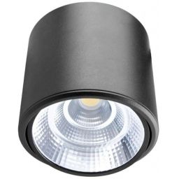 DPM X-Line lampa podsufitowa 1x20 W czarna STL-DL20W-B