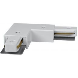 DPM X-Line złączka typu L do szyny natynkowej zasilająca biała STLPW