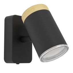 Eglo Consuma kinkiet 1x5 W czarny 300001