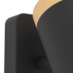 Eglo Consuma kinkiet 1x5 W czarny 300001