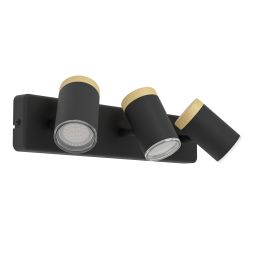 Eglo Consuma kinkiet 3x5 W czarny 300002