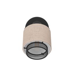 Eglo Rosley kinkiet 1x40 W czarny/beżowy 43656