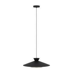 Eglo Grizedale lampa wisząca 1x40 W czarna-miedź 43885