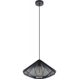 Eglo Dolwen lampa wisząca 1x40 W czarna 43995