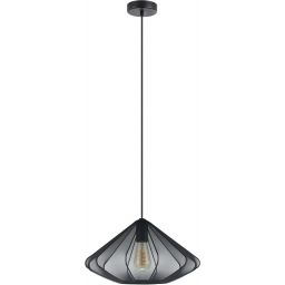 Eglo Dolwen lampa wisząca 1x40 W czarna 43995