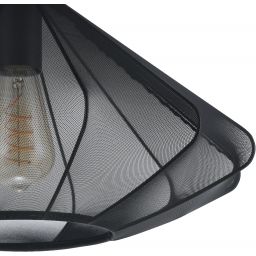 Eglo Dolwen lampa wisząca 1x40 W czarna 43995