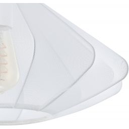 Eglo Dolwen lampa wisząca 1x40 W biała 43997