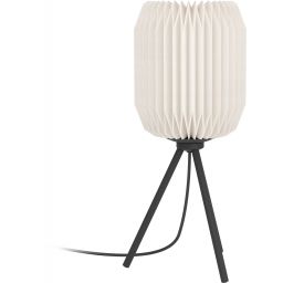 Eglo Belgrave lampa stołowa 1x40 W biała-czarna 44103