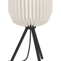 Eglo Belgrave lampa stołowa 1x40 W biała-czarna 44103