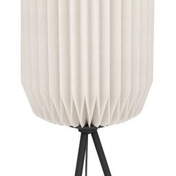 Eglo Belgrave lampa stojąca 1x60 W biała-czarna 44104