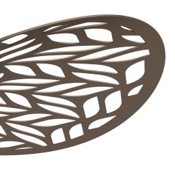 Eglo Swaby lampa wisząca 1x60 W brązowa 44124